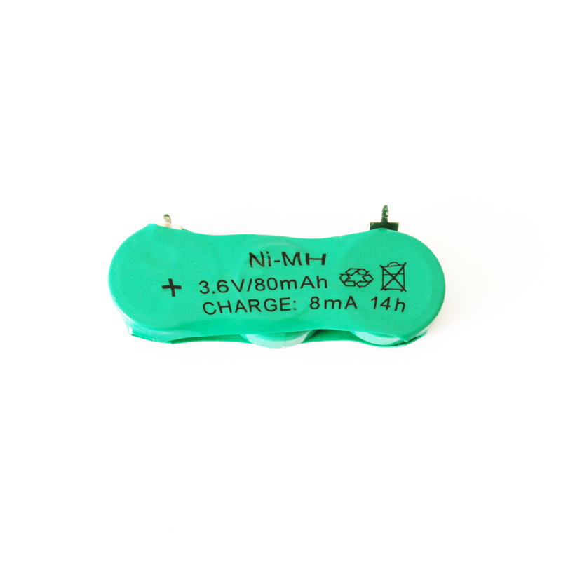  Ni-MH80mAh 3.6V  Rechargeable Battery Pack